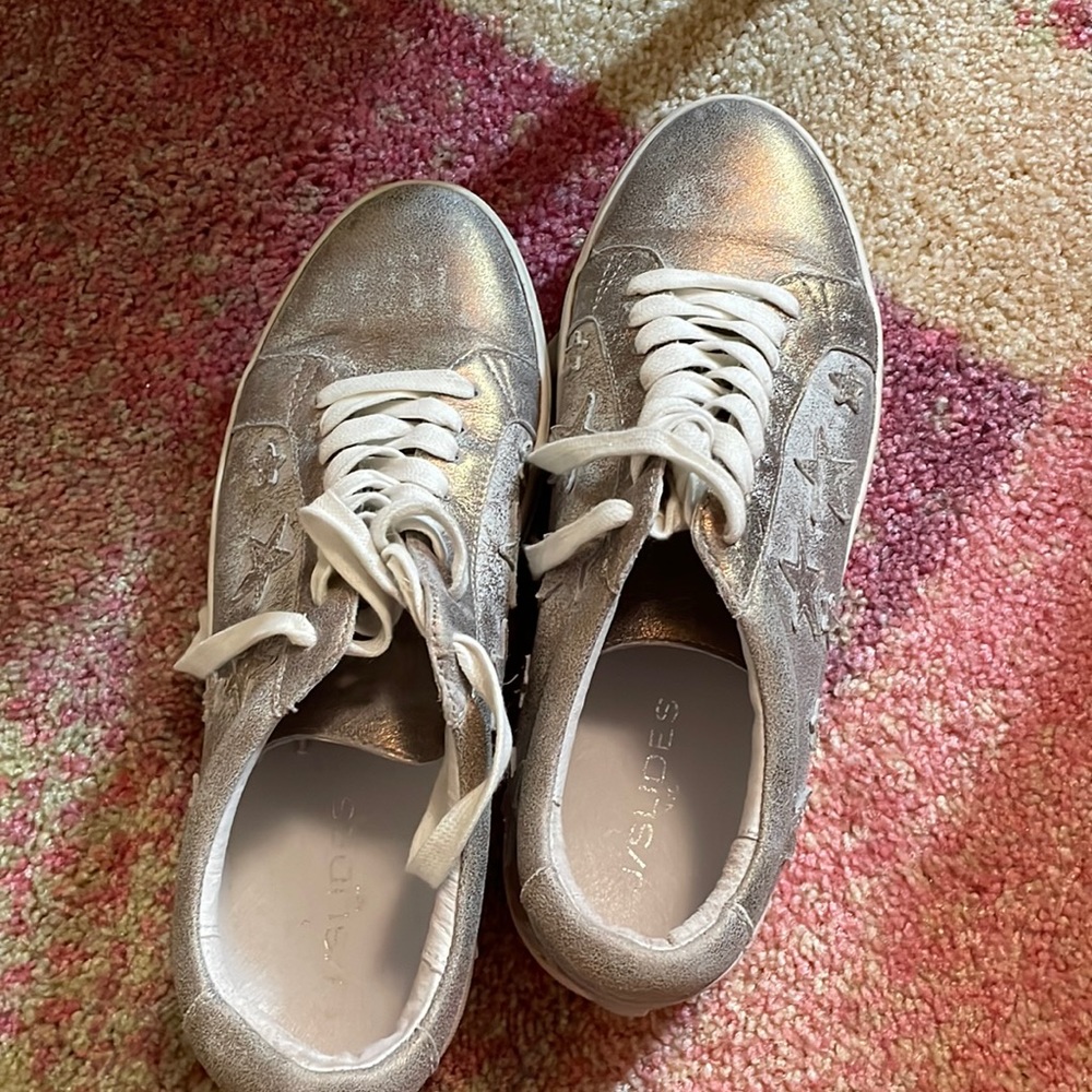 J. Slides Star Platform Sneakers. Size 8